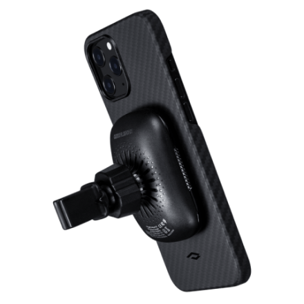 Кевларовый чехол Pitaka MagEZ Case для iPhone 12 Mini (черно-серый)