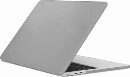 Чехол-накладка moonfish для MacBook Pro 13" soft-touch (светло-серый)