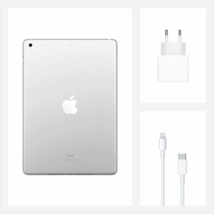 Планшет Apple iPad 10.2&quot; Wi-Fi 128GB 2020 (серебристый)