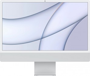 Моноблок Apple iMac 24" Retina 4,5K (M1 8C CPU, 8C GPU) 8/512GB SSD серебристый